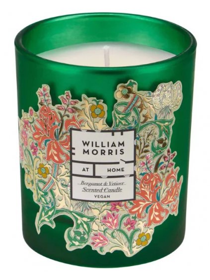 Vonná svíčka William Morris At Home Bergamot & Vetiver  bergamot a vetiver, 180 g