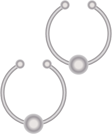 Falešný piercing
