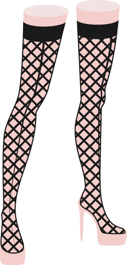 Síťované punčochy