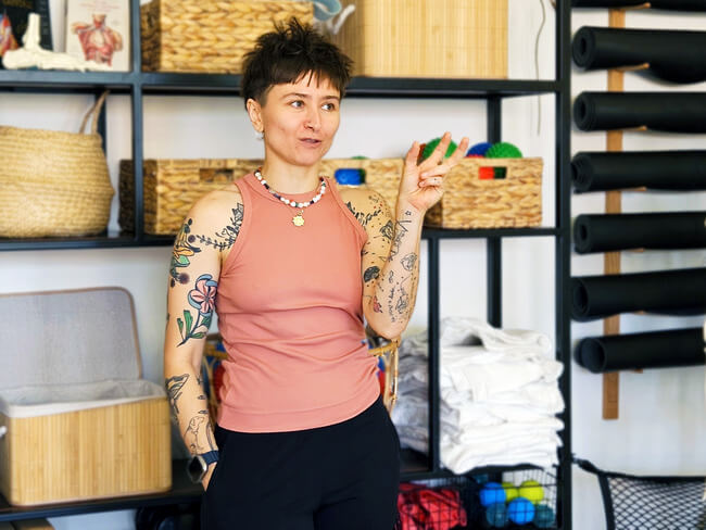 Pohybová lektorka Sandra Selinger