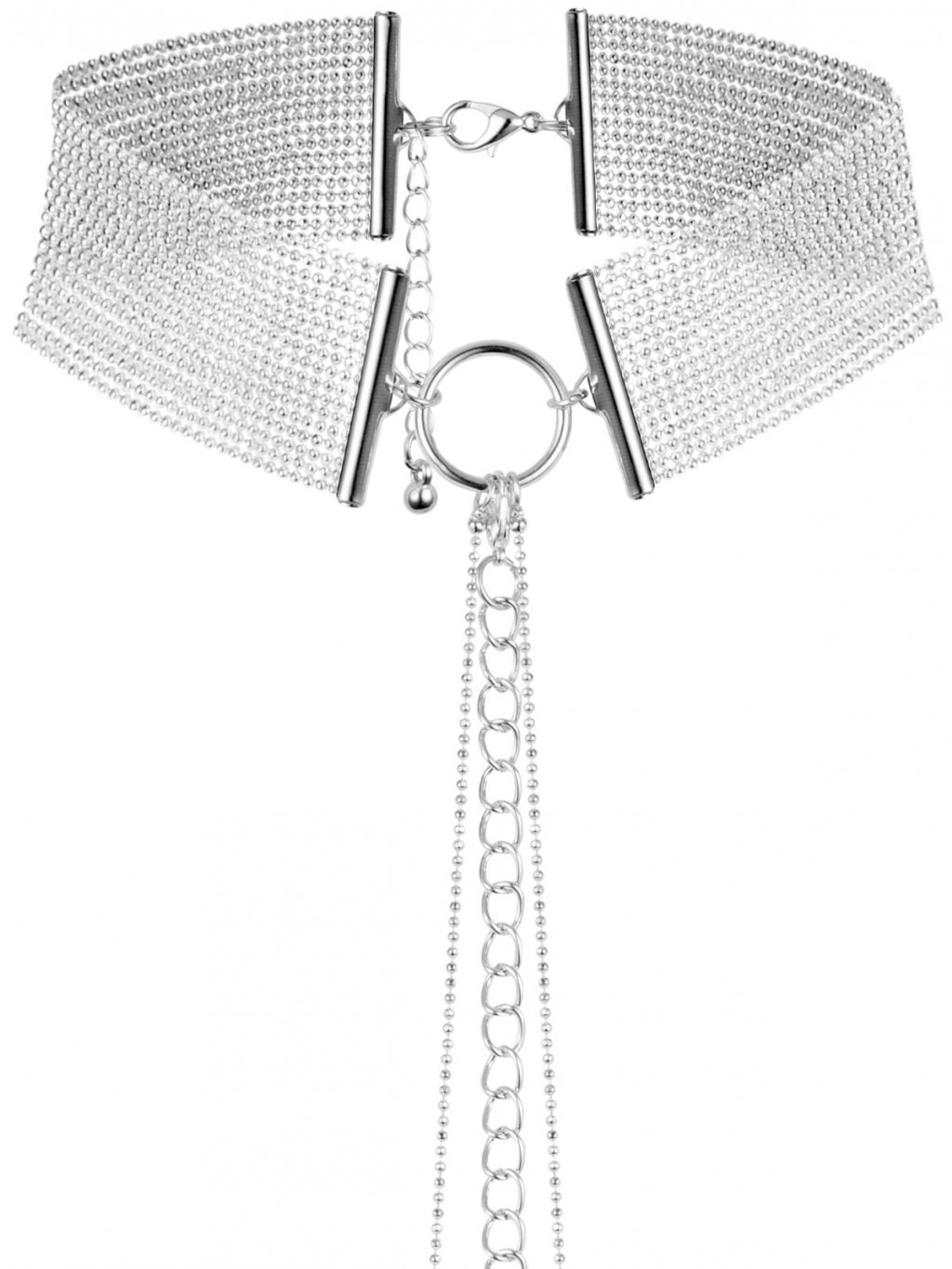 Obojek - náhrdelník Magnifique Silver  stříbrný