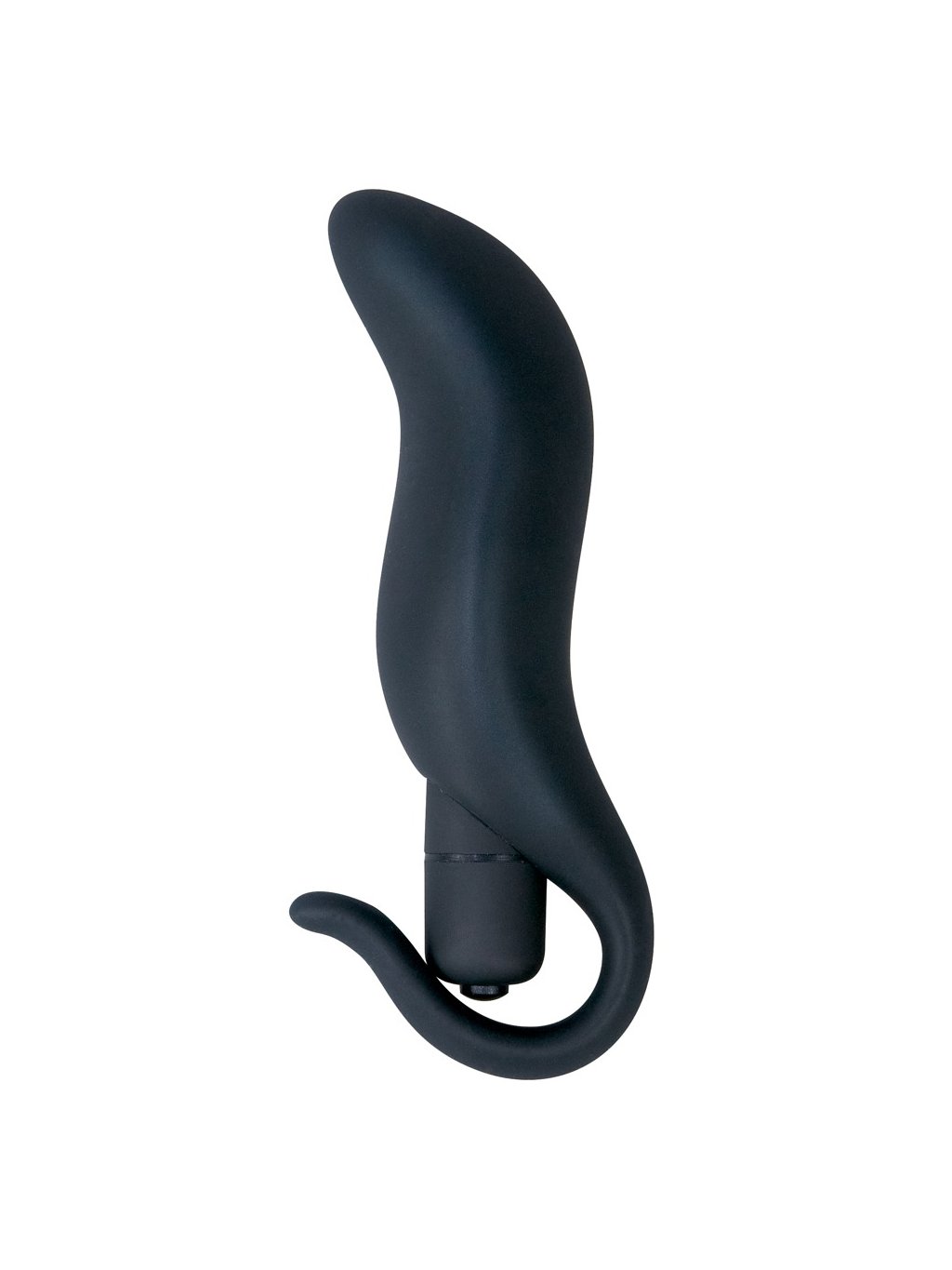Vibrační anální/vaginální kolík Black Velvets +VIBE  13 cm