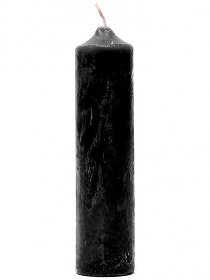 S/M parafínová svíčka Rimba - černá