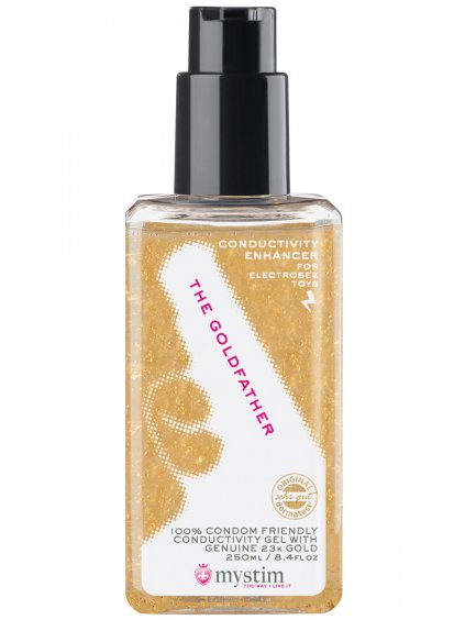 Lubrikační gel MYSTIM The Goldfather  (elektrosex), 250 ml