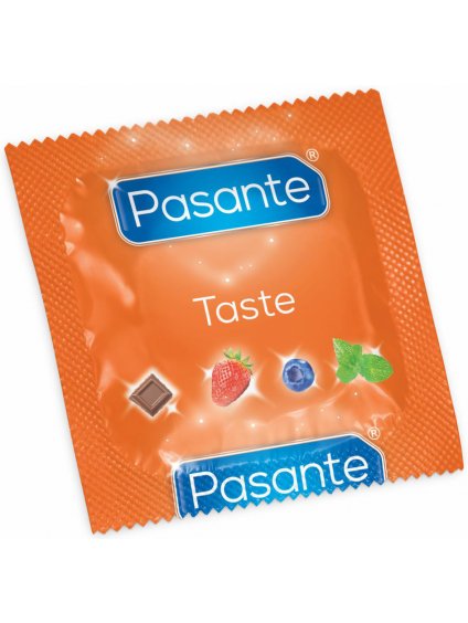 Kondom Pasante Blueberry - borůvka  1 ks
