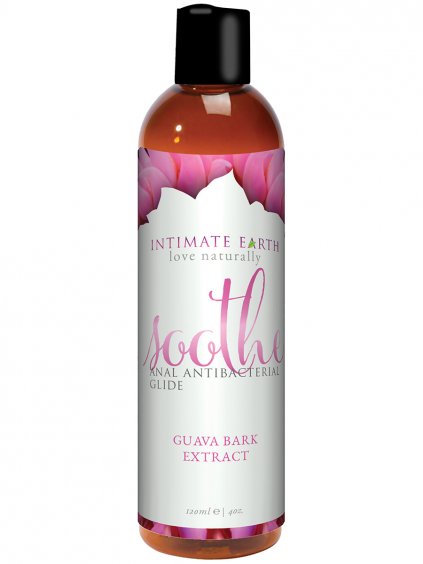 Antibakteriální anální lubrikační gel Intimate Earth Soothe  120 ml