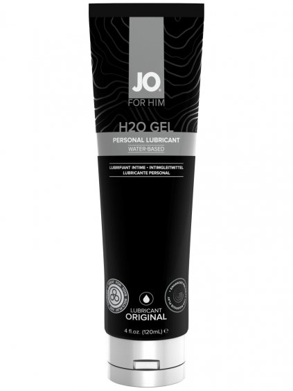 Masturbační a lubrikační gel System JO H2O For Him  120 ml