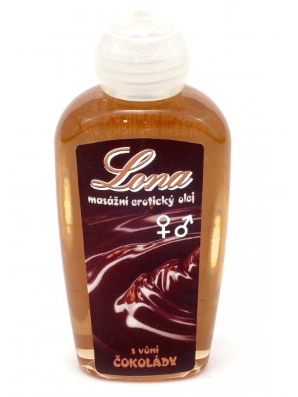 Masážní olej LONA s vůní čokolády  130 ml