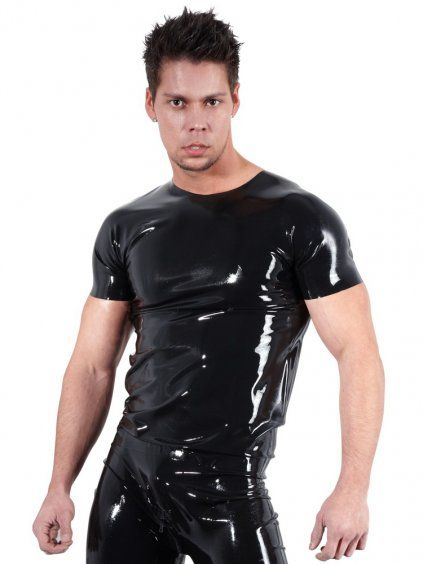 Latexové tričko LATE X, unisex (Velikost S)