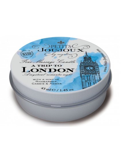 Masážní svíčka Petits Joujoux A Trip To London  43 ml