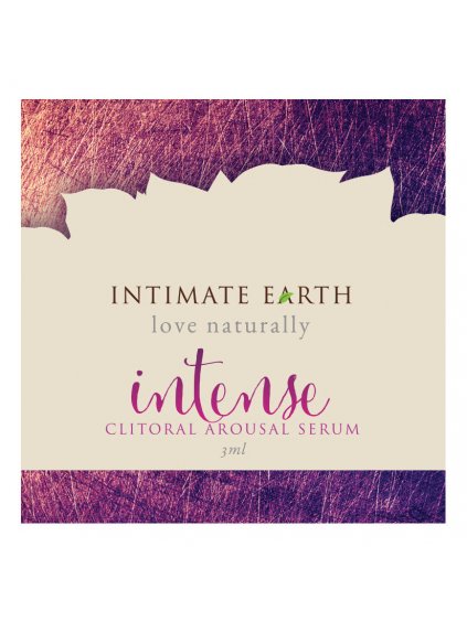 Stimulační sérum na klitoris Intimate Earth Intense  VZOREK, 3 ml