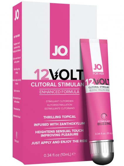 Stimulační gel na klitoris System JO 12Volt  10 ml
