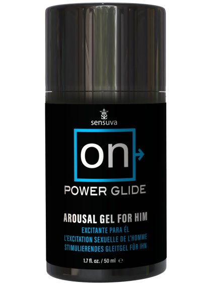 Gel na erekci Sensuva ON Power Glide for Him  50 ml