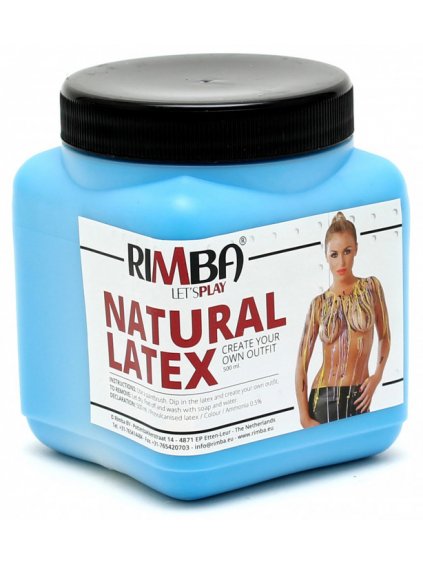Tekutý latex Rimba - modrý, 500 ml
