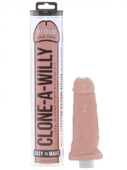 Odlitek penisu Clone-A-Willy Medium Skin Tone  vibrátor