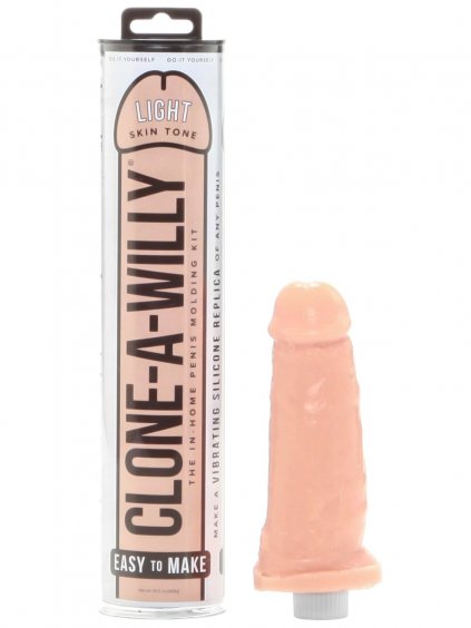 Odlitek penisu Clone-A-Willy Light Skin Tone  vibrátor