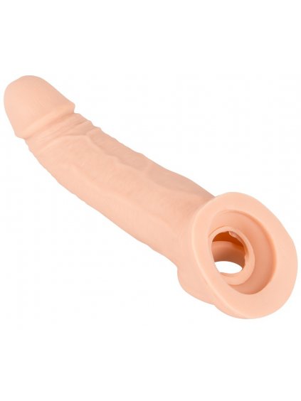 Zvětšovací návlek na penis a varlata Nature Skin
