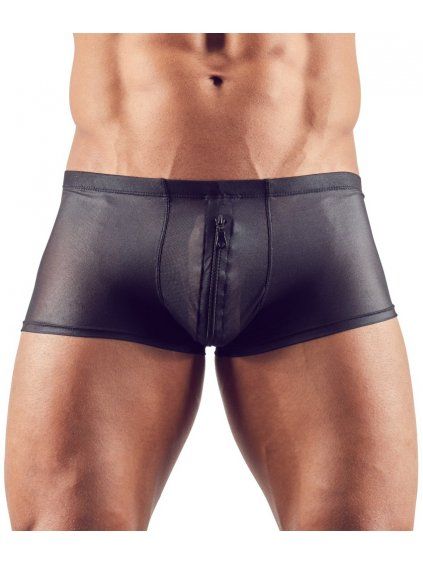 Průsvitné boxerky se zipem Svenjoyment (Velikost M)