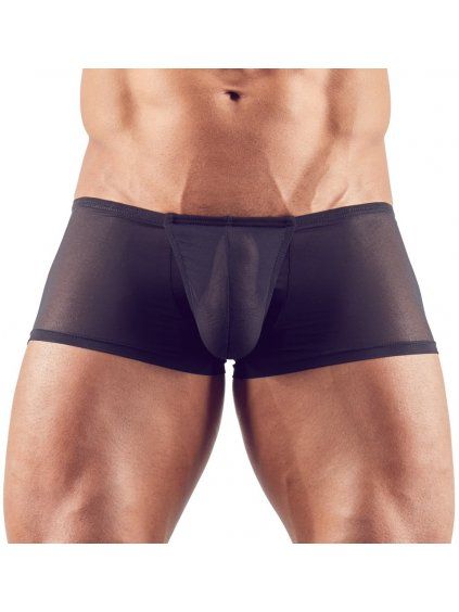 Průsvitné boxerky s kapsou na penis a push-up efektem Svenjoyment (Velikost S)