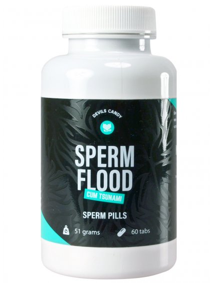 Tablety na lepší tvorbu spermií Devils Candy Sperm Flood  60 kapslí