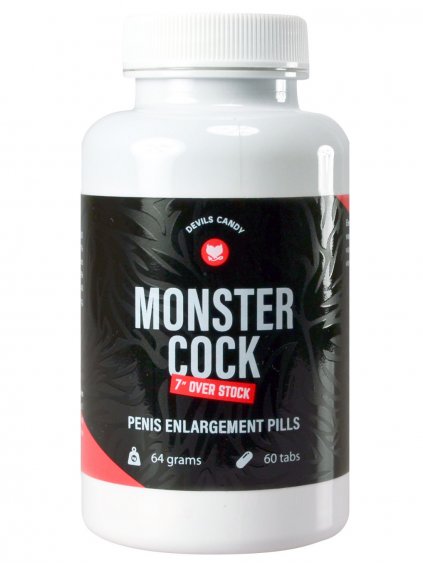 Tablety na zvětšení penisu Devils Candy Monster Cock  60 kapslí