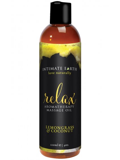 Masážní olej Intimate Earth Relax  120 ml