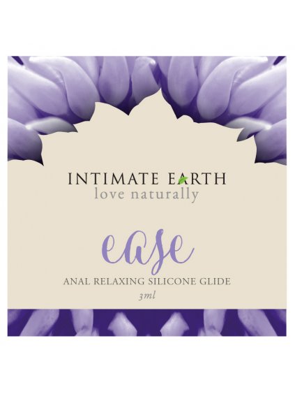 Uvolňující anální lubrikační gel Intimate Earth Ease  VZOREK, 3 ml