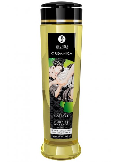 Masážní olej Shunga ORGANICA Natural  240 ml