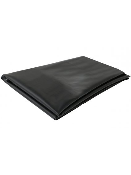 Nepromokavé PVC prostěradlo Nuru  černé