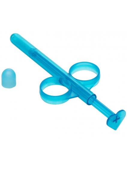 Aplikátor lubrikačního gelu Lube Tube  modrý, 2 ks