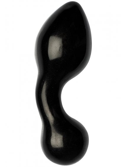 Anální kolík z obsidiánu La Gemmes Black Obsidian Root