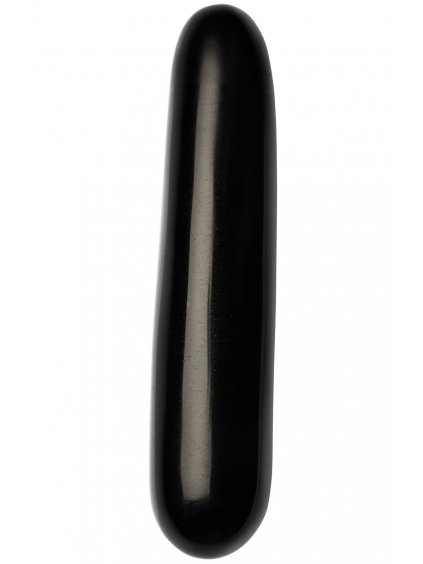 Oboustranné dildo z obsidiánu La Gemmes Black Obsidian Wand