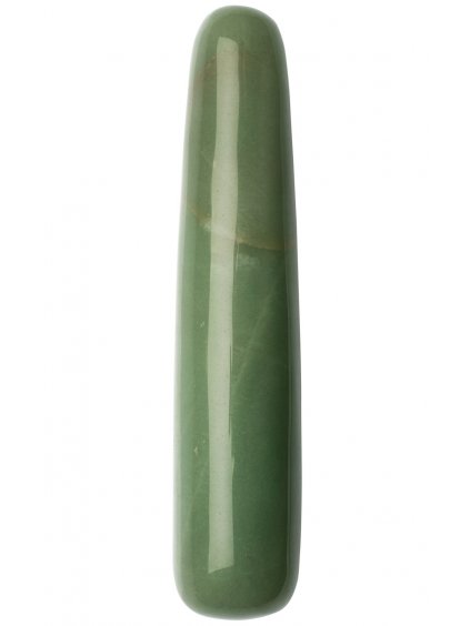 Oboustranné dildo z jadeitu La Gemmes Jade Wand