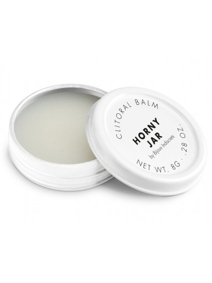Stimulační balzám s hřejivým efektem Bijoux Indiscrets Horny Jar