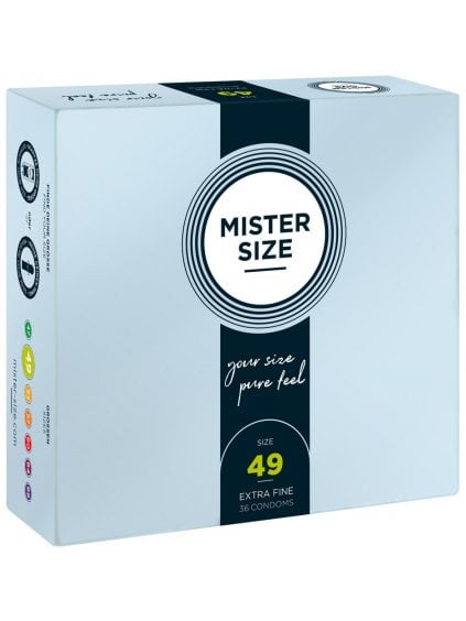 Kondomy MISTER SIZE 49 mm, 36 ks