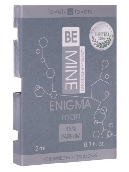 Parfém s feromony pro muže Lovely Lovers BeMINE Enigma  VZOREK, 2 ml