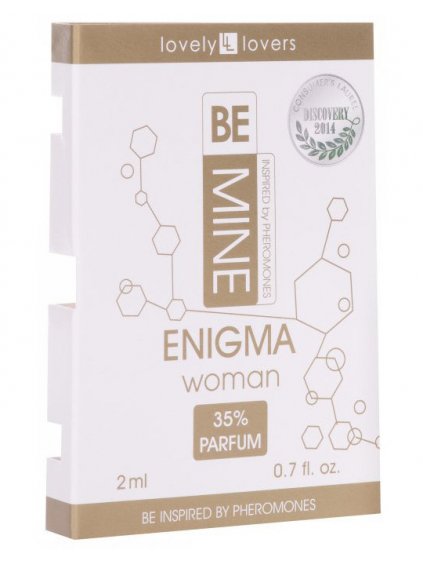 Parfém s feromony pro ženy Lovely Lovers BeMINE Enigma  VZOREK, 2 ml
