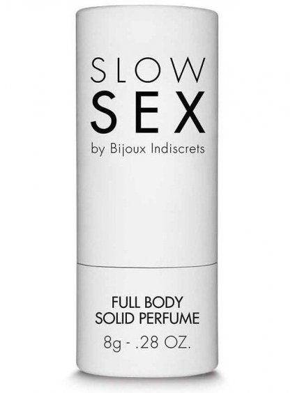 Slíbatelný tuhý parfém Bijoux Indiscrets Slow Sex  8 g