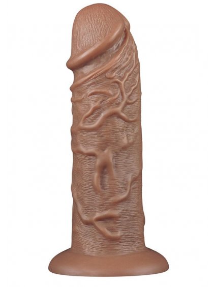 Realistické dildo s přísavkou Lovetoy King-Sized Chubby