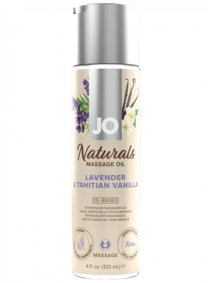 Esenciální masážní olej System JO Lavender & Tahitian Vanilla  120 ml