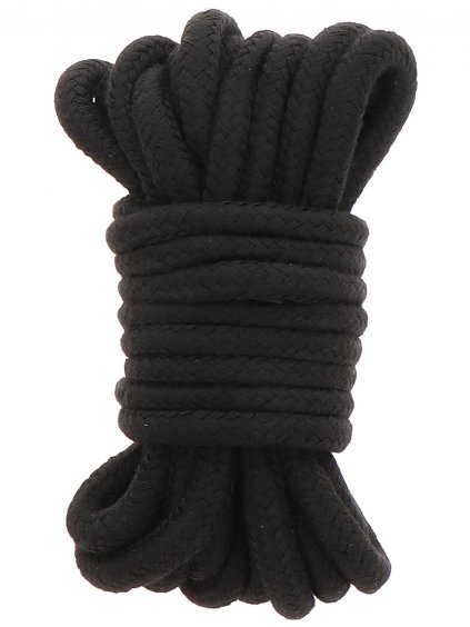 Lano na bondage Hidden Desire, 5 m  (černé)