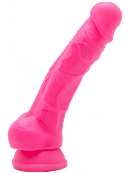 Realistické dildo s varlaty a přísavkou Happy Dicks 7.5"