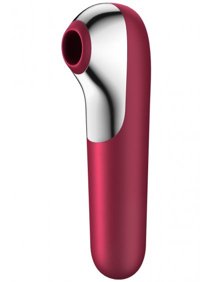 Stimulátor klitorisu/vibrátor Satisfyer Dual Love Red
