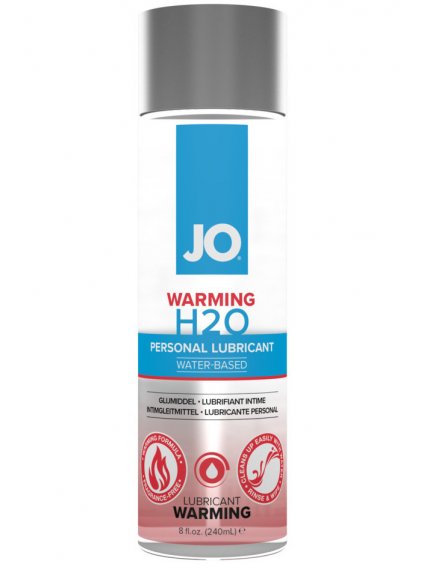 Vodní lubrikační gel System JO Warming H2O  hřejivý, 120 ml