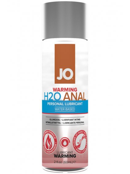 Vodní anální lubrikační gel System JO Warming H2O Anal  hřejivý, 120 ml
