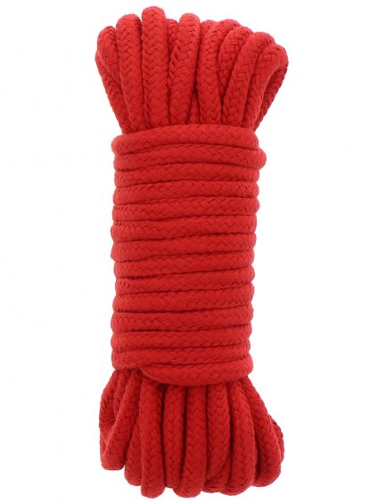 Lano na bondage Hidden Desire, 10 m  (červené)