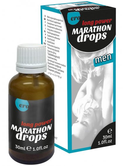 Kapky pro muže pro větší výdrž Marathon Drops  30 ml