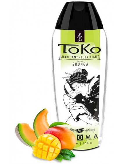 Ochucený lubrikační gel Shunga Toko Aroma Melon & Mango  165 ml