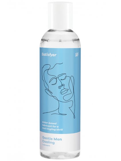 Vodní lubrikační gel Satisfyer Gentle Men Cooling  chladivý, 300 ml