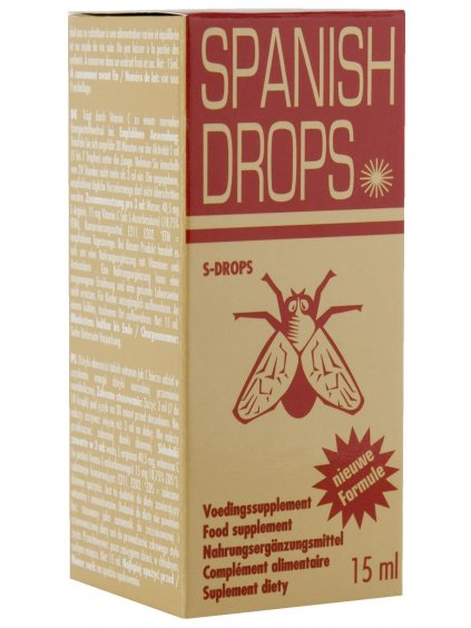 Španělské mušky Spanish Drops, 15 ml